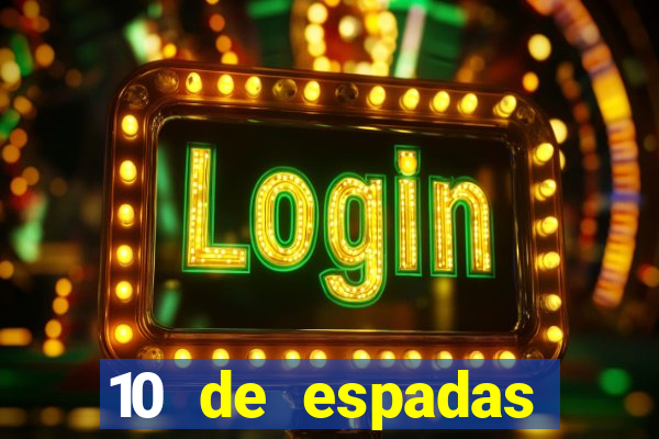 10 de espadas tarot amor